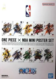 ONE PIECE × NBA MINI POSTER SET - メルカリ