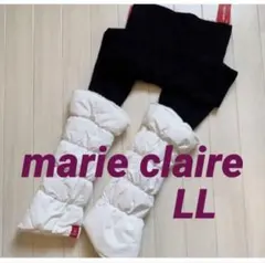 新品■6,490円【マリクレール 】レディース　レギンス　タイツ　LL 白