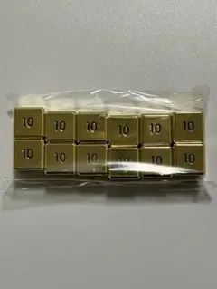 金属製ダメカンサイコロ×12個 25th Anniversary サプライ