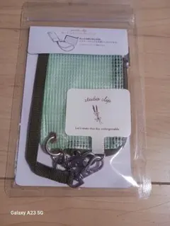 studio clip ポーチつきスマホストラップ ミントグリーン