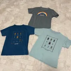 モンベル　Tシャツ　まとめ売り　110 カブトムシ　昆虫　ウィックロンのサムネイル