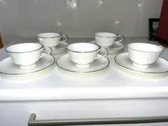 NARUMI BONE CHINA ティーカップセット 5個