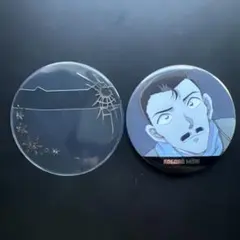 名探偵コナン 毛利小五郎 隻眼の残像 場面写トレーディング カバー付き 缶バッジ