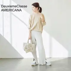 美品✴︎ドゥーズィエムクラス アメリカーナ ヘンリーネックカットソー プルオーバーのサムネイル