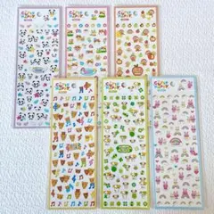 新品・正規品 マインドウェイブ キューティーハッピーシール 全6種 平成レトロ