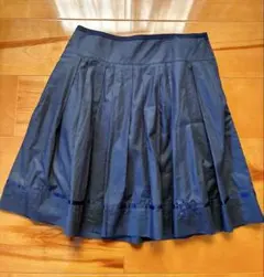 familiar フレアスカート 160 ネイビー