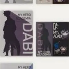 ヒロアカ　一番くじ　荼毘　クリアファイル＆ステッカー