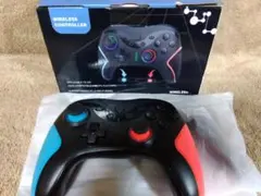 【使用感無】Switch ワイヤレスコントローラー マクロ機能搭載 ネオンカラー