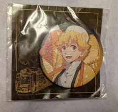 【鬼滅の刃】鬼滅の刃×SLぐんまコラボ 和風缶バッジ 我妻善逸