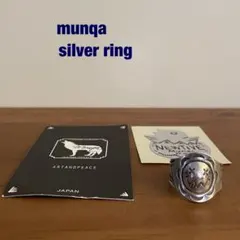 munqa シルバーリング　スマイリー　silver925