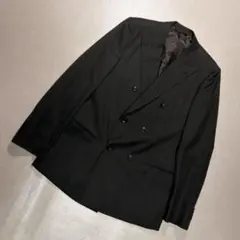 極美品 90s カノニコ Super 110's ヘリンボーン ダブルテーラード