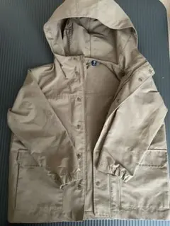 UNIQLO フード付きジャケット 110 ベージュ