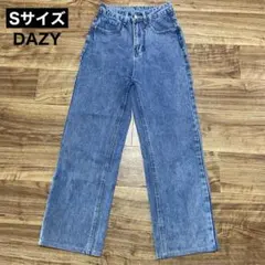 DAZY ハイウエスト デニムパンツ Sサイズ ブルー