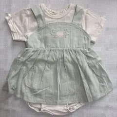 バースデイ Cottoli コトリ Tシャツ ロンパース 半袖 ベビー 80