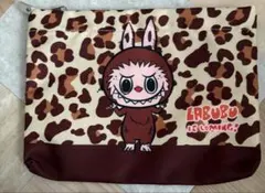 け*い様 ラブブ 大きめポーチ ヒョウ柄