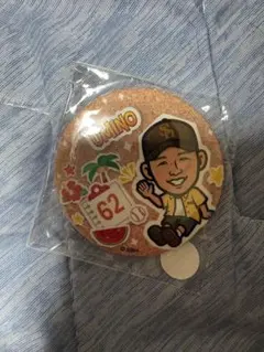 福岡ソフトバンクホークス 海野隆司 缶バッジ 若鷹ガチャ
