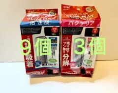 GEX 活性炭9個とバクテリア3個のセット　　　スリムマットスリムフィルターのサムネイル