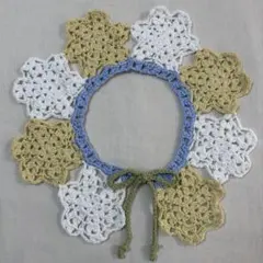 つけ襟　お花　ベビーキッズ