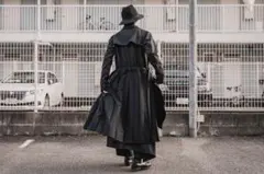 Yohji Yamamoto グランドワイ　バックプリーツシャツ　サイズ3のサムネイル