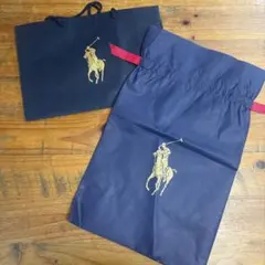 【美品】ポロ　ラルフローレン　紙袋　ギフト袋　セット　①