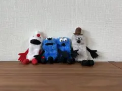 パペットスンスン　ボールチェーンマスコット　ガチャ　4体セット　コンプリート