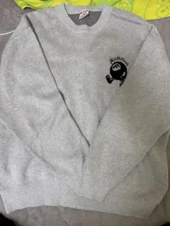 Who’s who gallery グレー クルーネック セーター