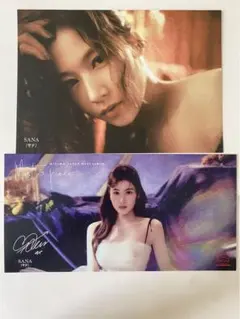 TWICE misamo サナ　渋谷タワレコ　フライヤー