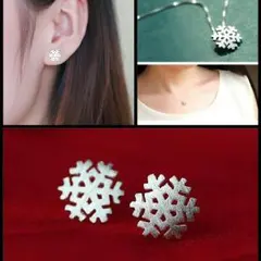 スノボにも☆雪の結晶セット