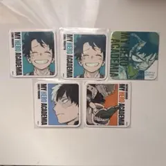 ヒロアカ　原画展　爆豪勝己　マグネットステッカー　　アートコースター