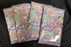 名探偵プリキュア！キラキラクリアカードガム　　　 未開封　4枚