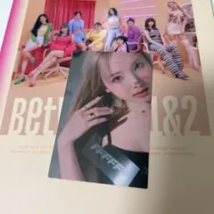 ナヨン　メッセージフォトカード トレカ twice between 1&2