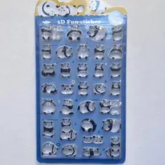 ボンボンドロップシール　パンダ　どうぶつ　かわいい