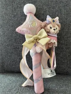 上海ディズニー限定　キラキラスティック　ぬいぐるみスティック　シェリーメイ