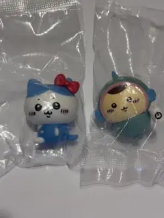 ちいかわ✖️サンリオキャラクターズ なりきりフィギュア　 ハチワレとくりまんじゅう