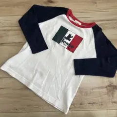 ellesse クマロゴ 長袖カットソー　110cm