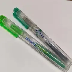 【廃番】プラチナPreppy 蛍光マーカー＆サインペン グリーン 未使用のサムネイル