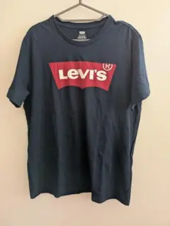 Levi's ロゴプリント Tシャツ ネイビー Lサイズのサムネイル