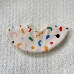 ハンドメイド　まんまるスタイ　カラフルストーン