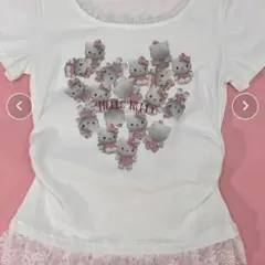 ANGEL HELLO KITTY HEART TEE sanrio