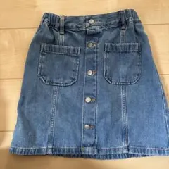 GU デニムスカート 150cmのサムネイル
