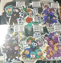 忍たま乱太郎B-SIDE LABEL 9枚＋尾浜久々知ステッカー