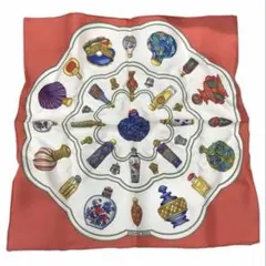 HERMES エルメス プチカレ 香水瓶 シルク スカーフ