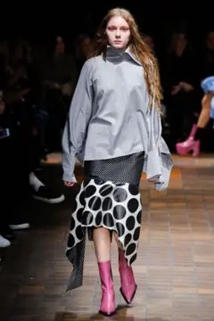 【MARQUES ALMEIDA】ヘム ワイド オーバー チュニック シャツ