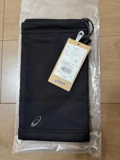新品　asics ネックウォーマー ブラック