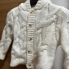 COMME CA ISM フード付きカーディガン