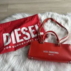 DIESEL ショルダーバッグ レッドのサムネイル