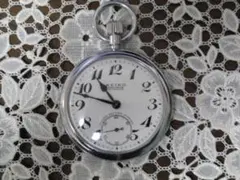 超希少 エルジン 鉄道院 懐中時計 129 美品 稼働品 鉄道時計 ELGIN 