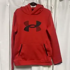 Under Armour 赤 フード付き トレーナー