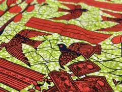 アフリカンバティック「no.204」119cm巾×1ヤード