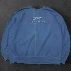 OY オーワイ CUTTING PIGMENT クルーネック スウェットのサムネイル